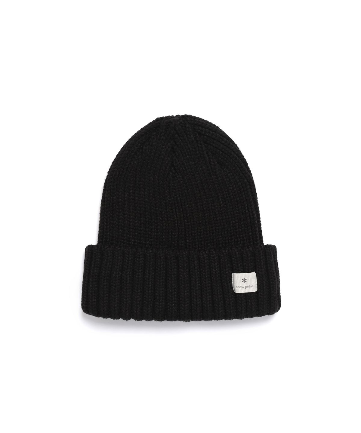 스노우피크 어패럴(SNOWPEAK APPAREL) 폴디드 비니 (S25WUFKC61) Black