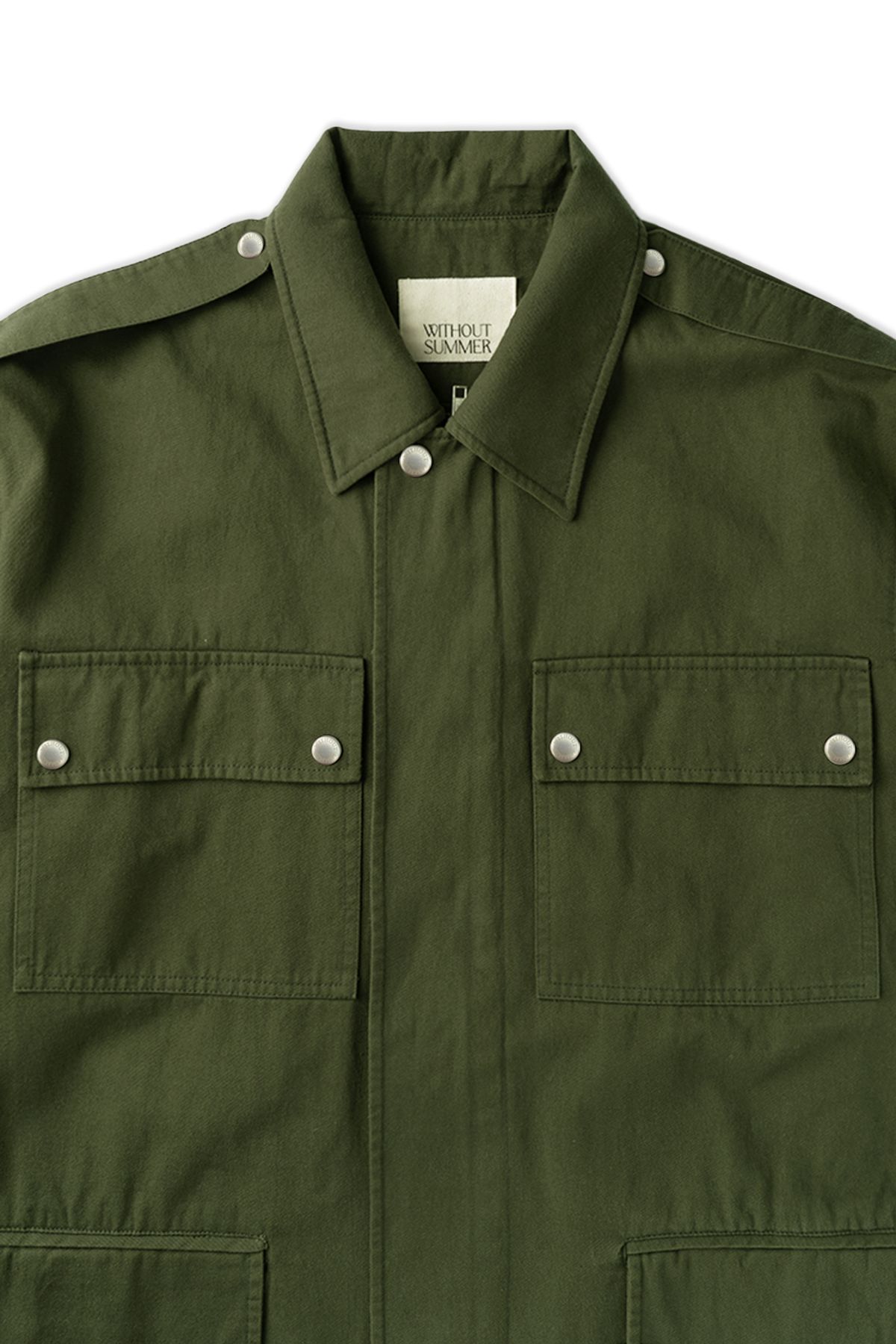위드아웃썸머(WITHOUT SUMMER) 시티 워크 자켓_카키