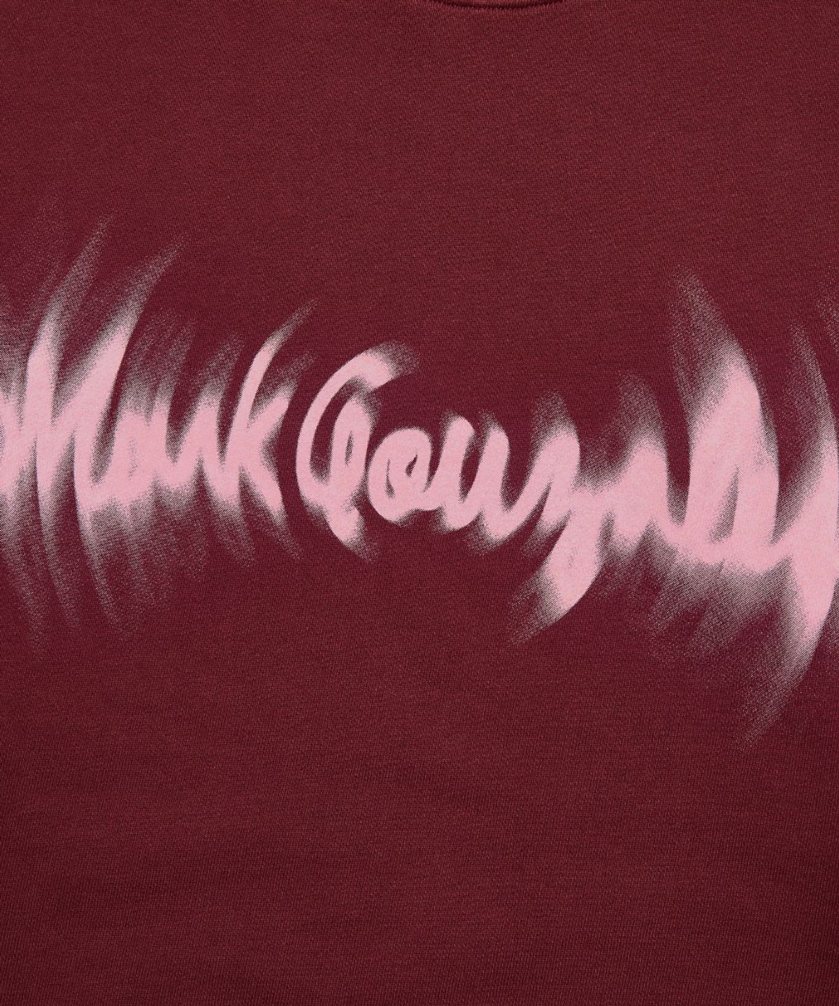 마크곤잘레스(MARK GONZALES) 모션 사인로고 스웨트셔츠 - BURGUNDY