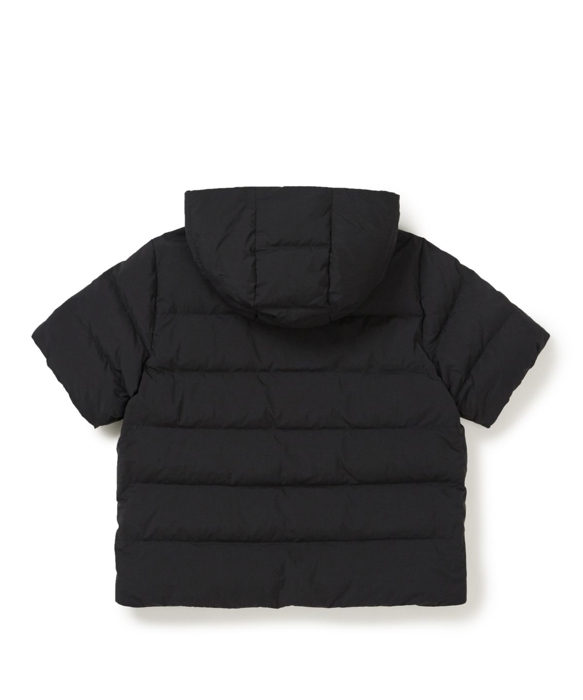 스노우피크 어패럴(SNOWPEAK APPAREL) 랜드에어 여성 반팔 후드 경량 다운 자켓 (S25WWGDJ01) Black
