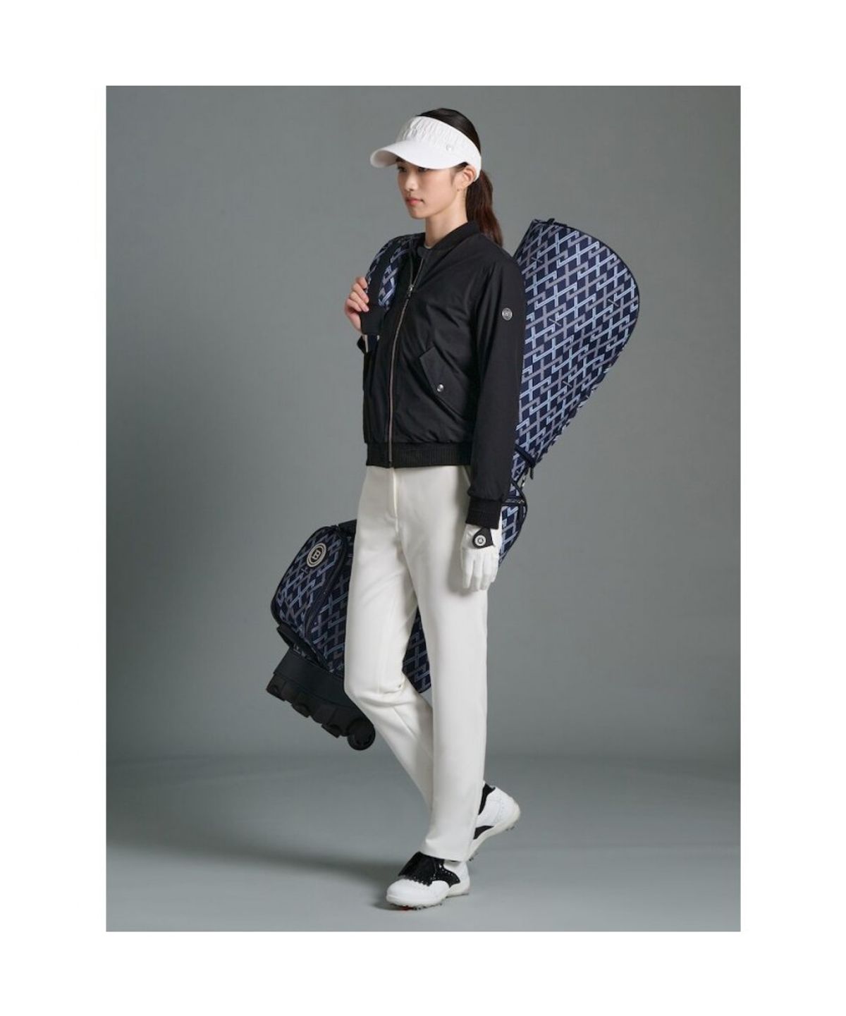 빈폴골프(BEANPOLE GOLF) 여성 안감 점퍼  블랙