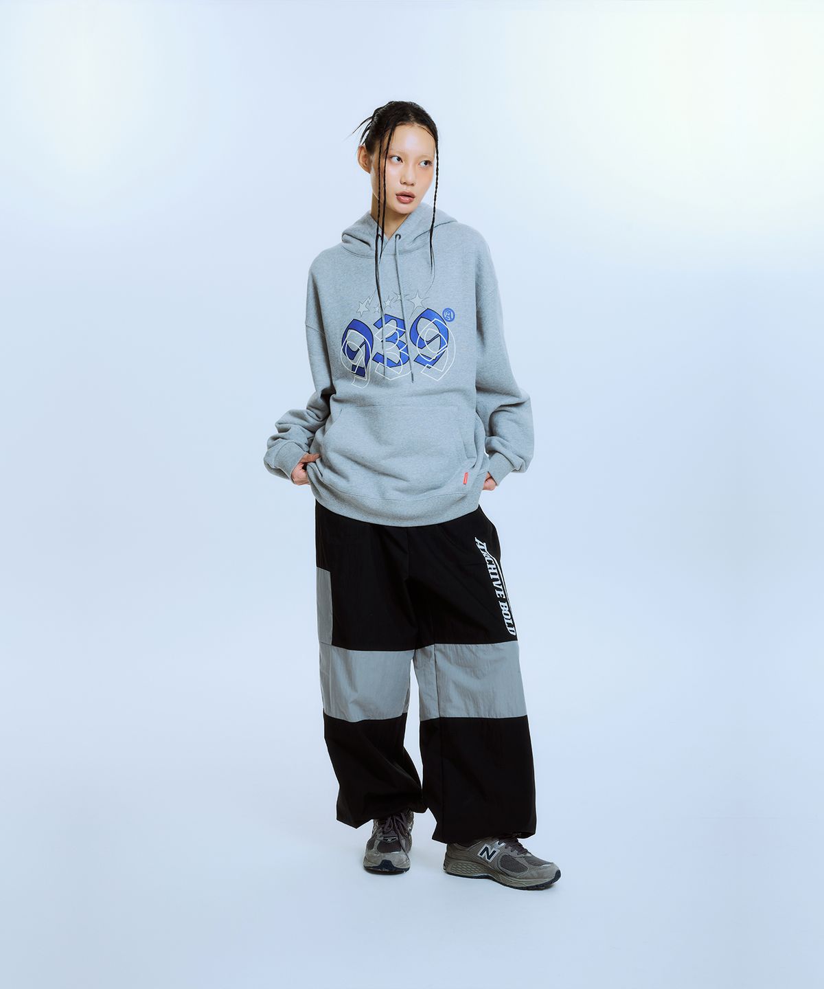 아카이브 볼드(ARCHIVE BOLD) 939 RACING PANEL PADDED PANTS (BLACK)