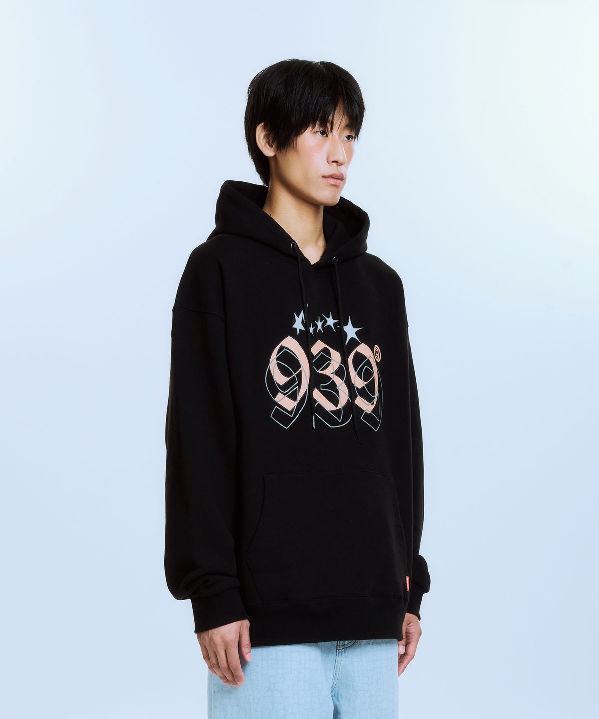 아카이브 볼드(ARCHIVE BOLD) 939 STAR GRAPICHS HOOD (BLACK)