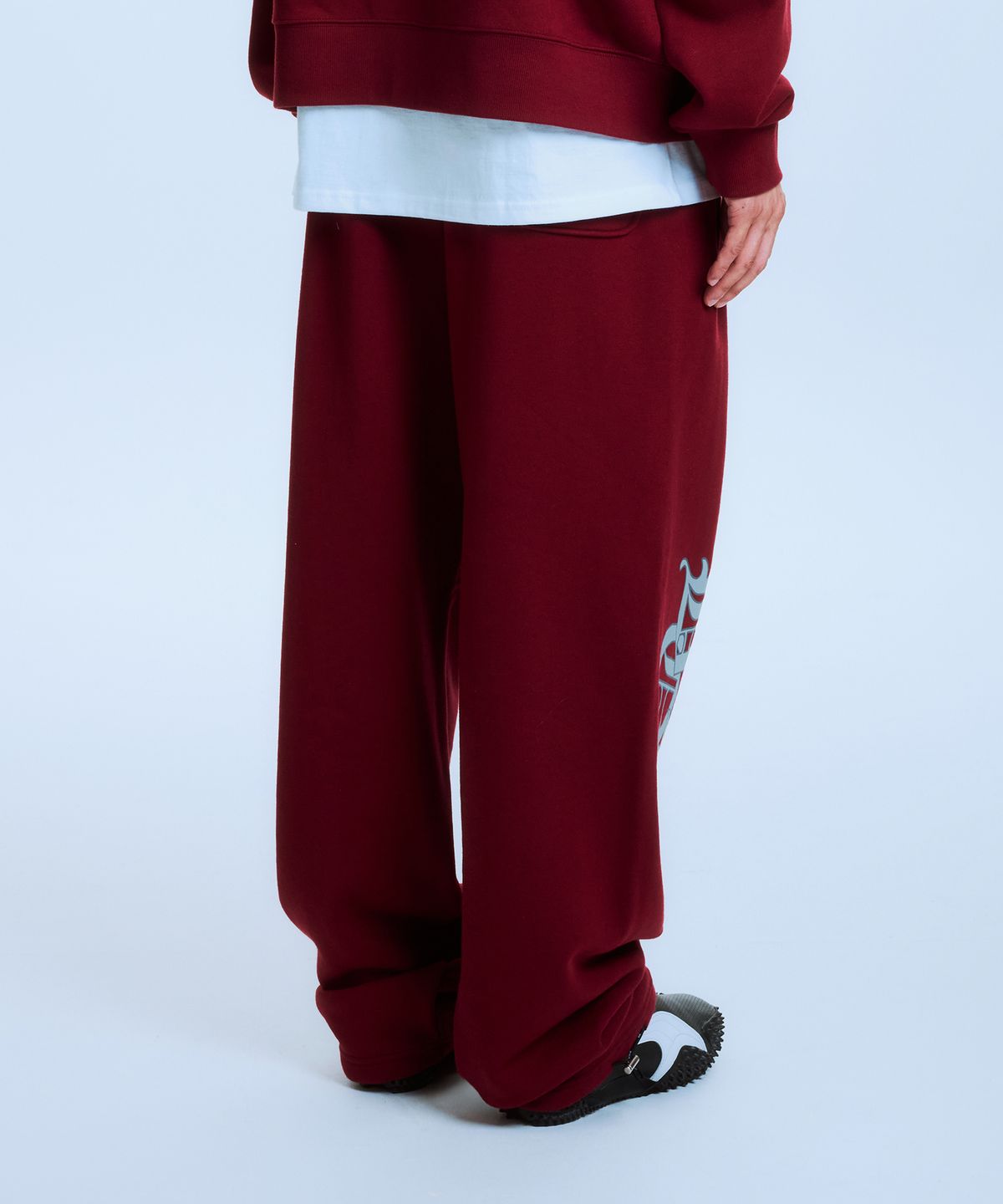 아카이브 볼드(ARCHIVE BOLD) AB STANCE SWEAT PANTS (BURGUNDY)