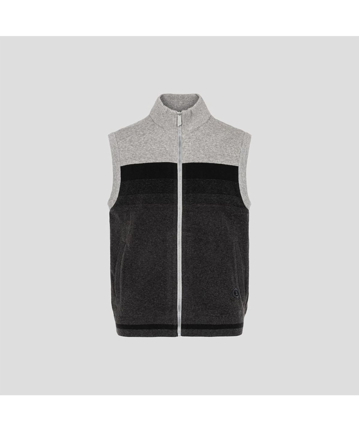 빈폴골프(BEANPOLE GOLF) 남성 니트 경량 풀집업 카디건 베스트  블랙