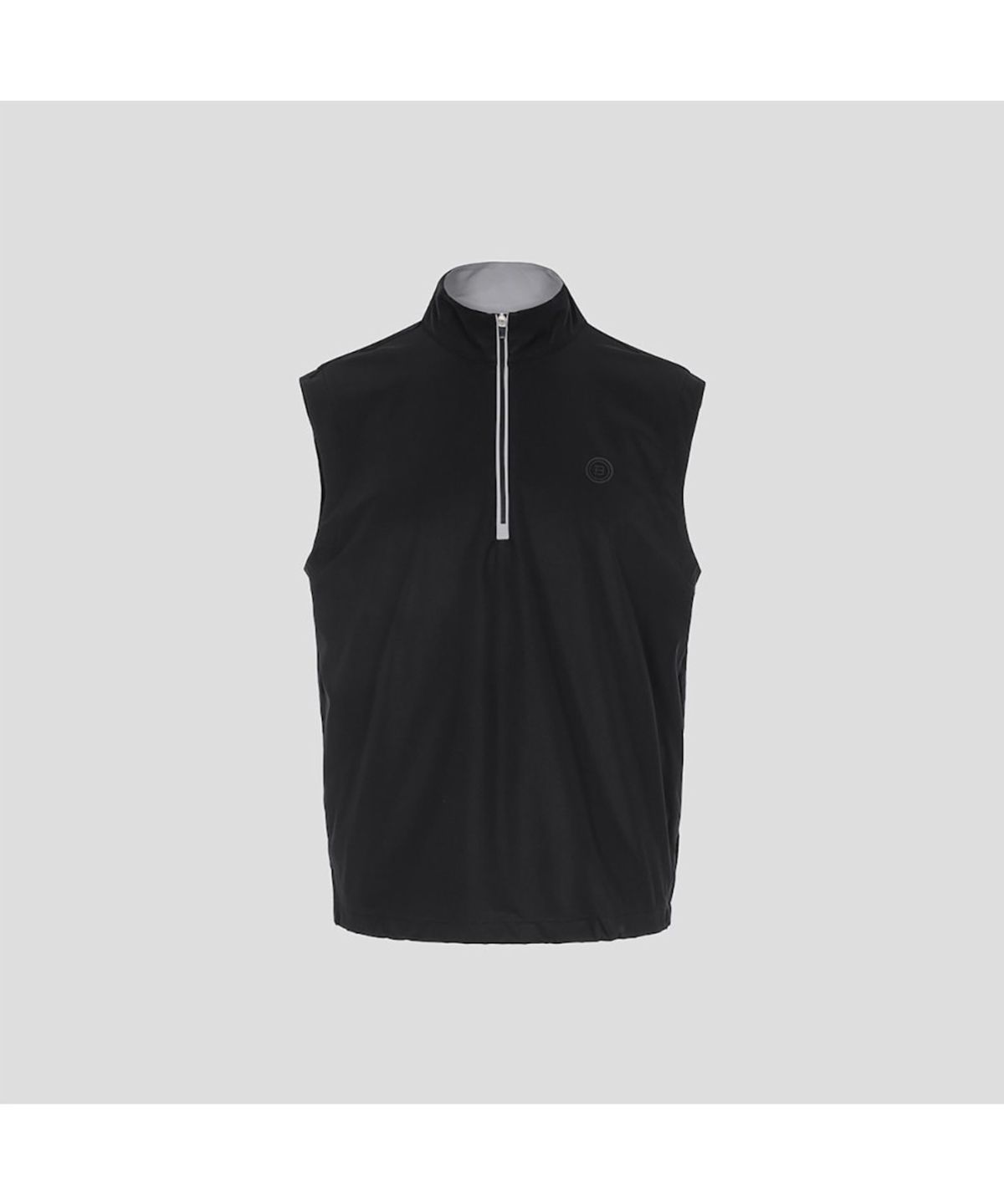 빈폴골프(BEANPOLE GOLF) 남성 니트 배색 하이브리드 베스트  블랙