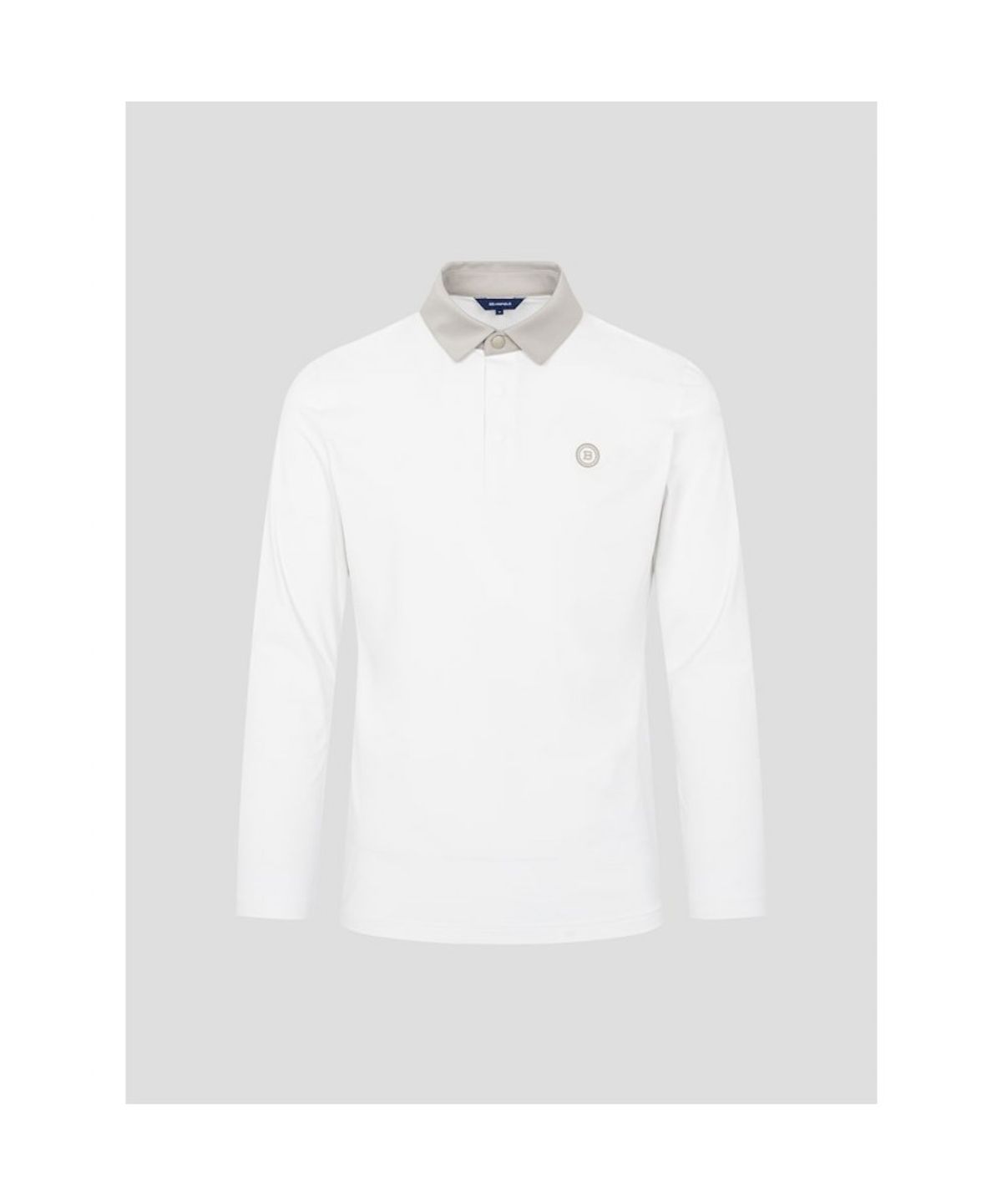 빈폴골프(BEANPOLE GOLF) 남성 액션 밴드 디테일 티셔츠  화이트