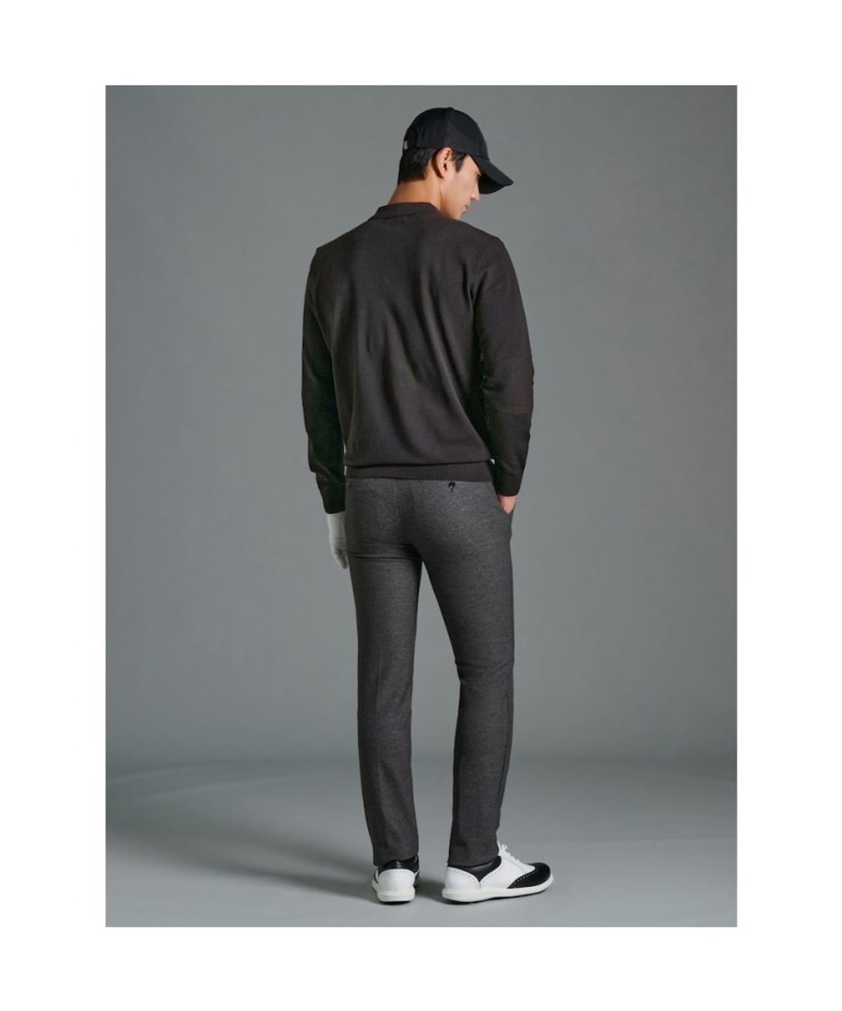 빈폴골프(BEANPOLE GOLF) 남성 혼방 슬림 팬츠  애쉬
