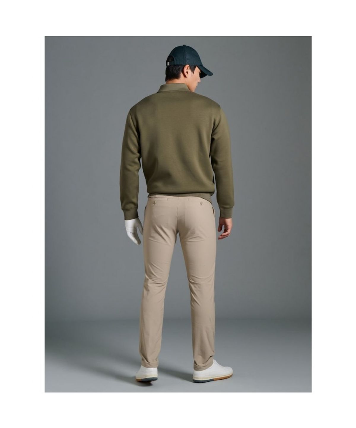 빈폴골프(BEANPOLE GOLF) 남성 기모 면터치 슬림 팬츠  베이지