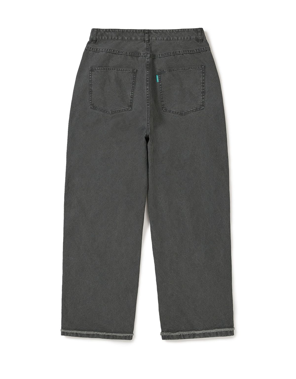 엠엠엘지(MMLG) [Mmlg] WASHED WIDE PANTS (CHARCOAL)