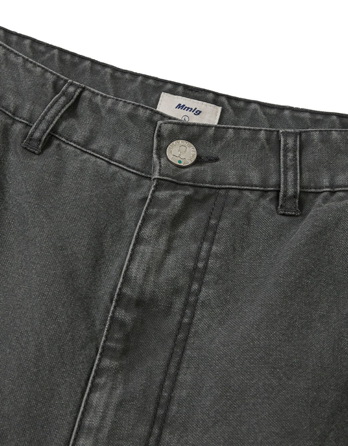 엠엠엘지(MMLG) [Mmlg] WASHED WIDE PANTS (CHARCOAL)