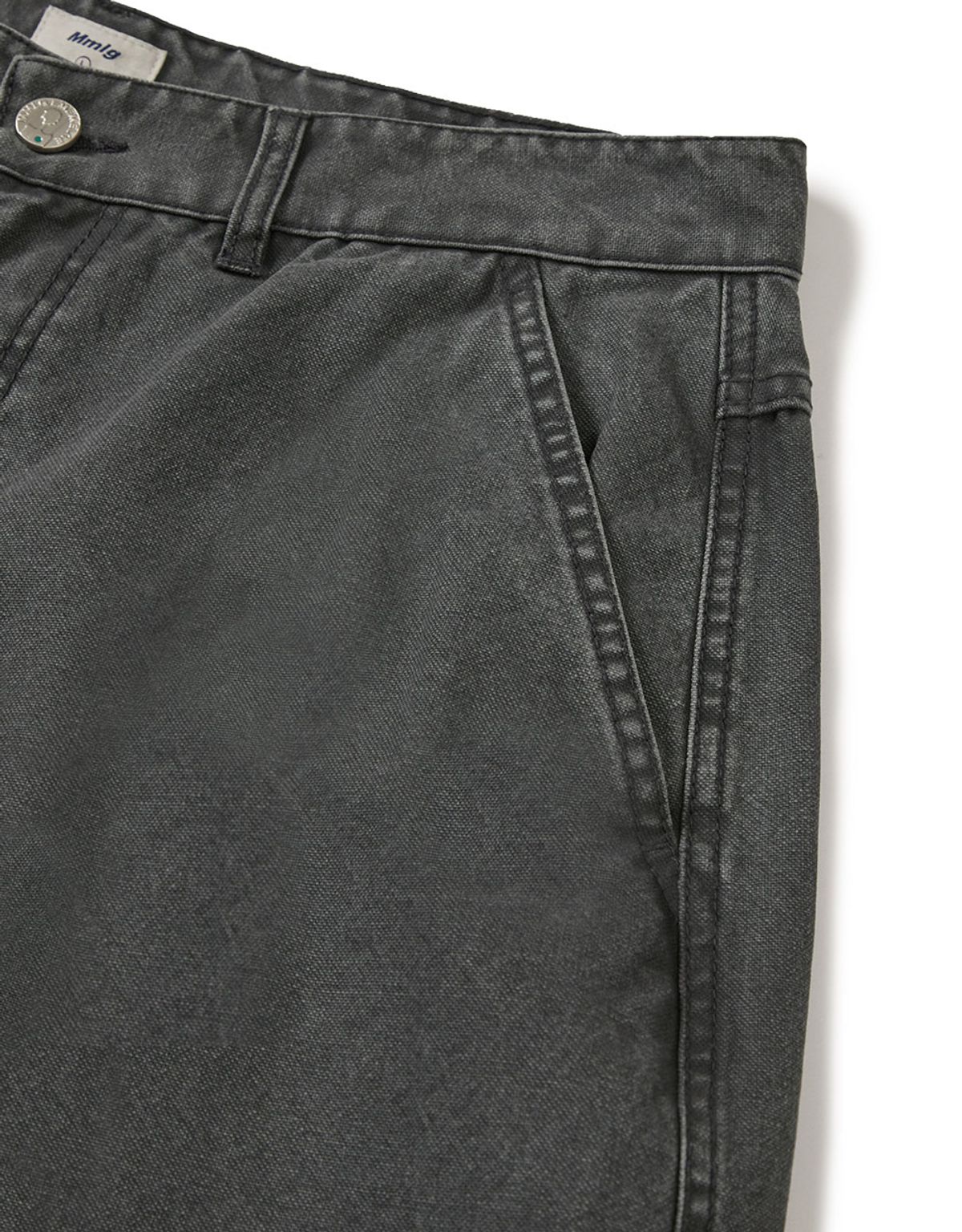 엠엠엘지(MMLG) [Mmlg] WASHED WIDE PANTS (CHARCOAL)