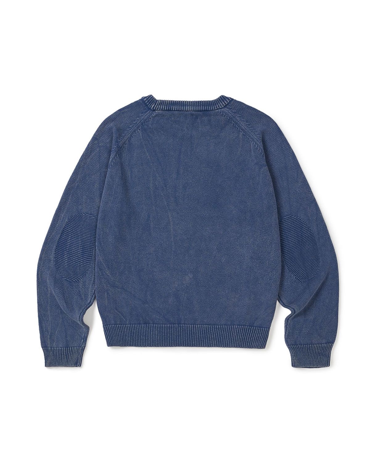 엠엠엘지(MMLG) [Mmlg] OVERDYED ESSENTIAL KNIT (NAVY)