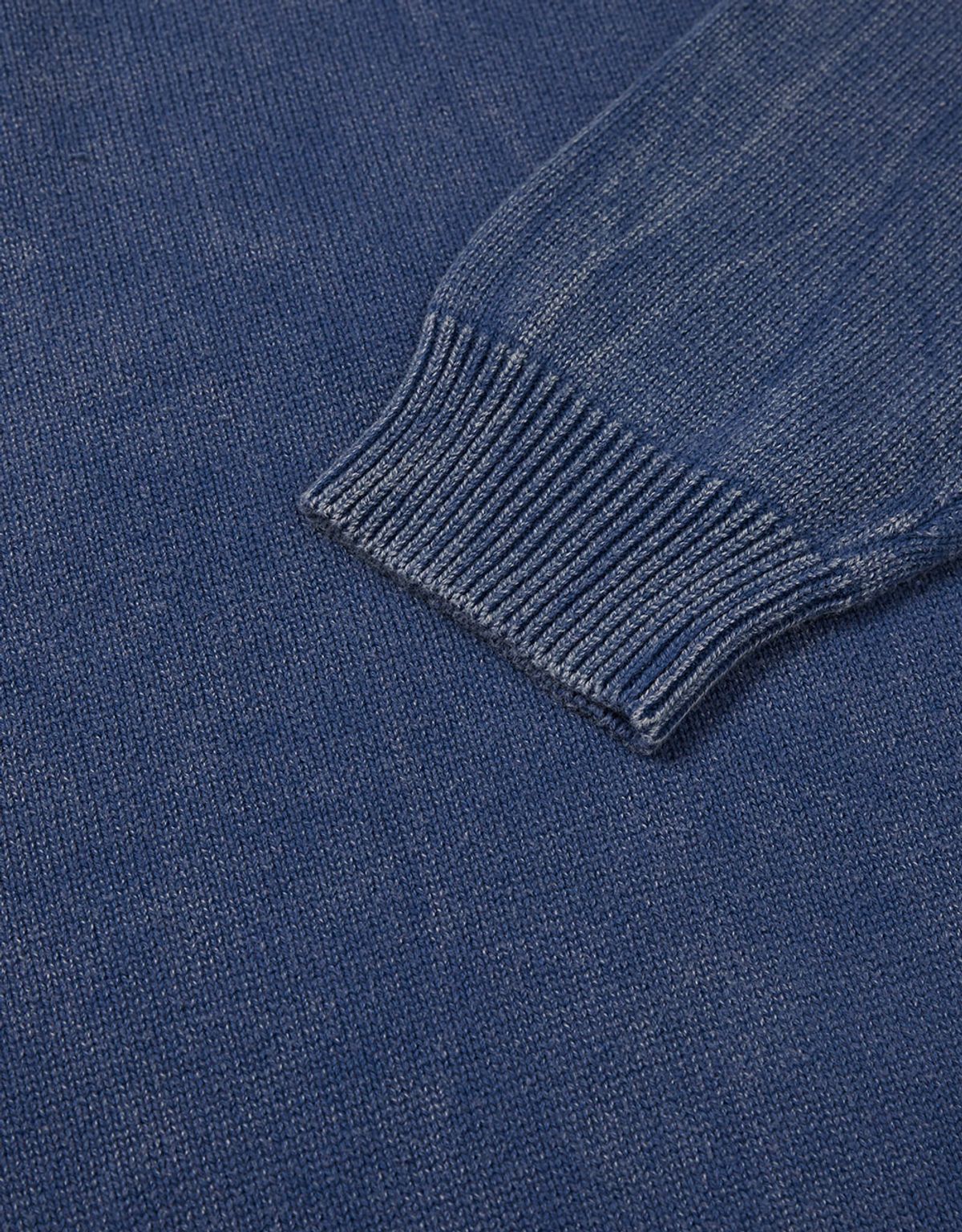 엠엠엘지(MMLG) [Mmlg] OVERDYED ESSENTIAL KNIT (NAVY)