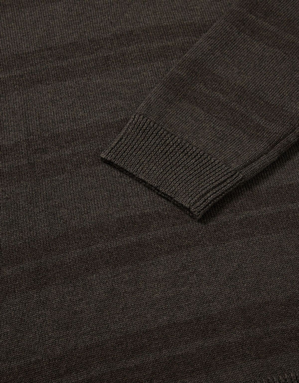 엠엠엘지(MMLG) [Mmlg] STRIPE COLLAR KNIT (BROWN)