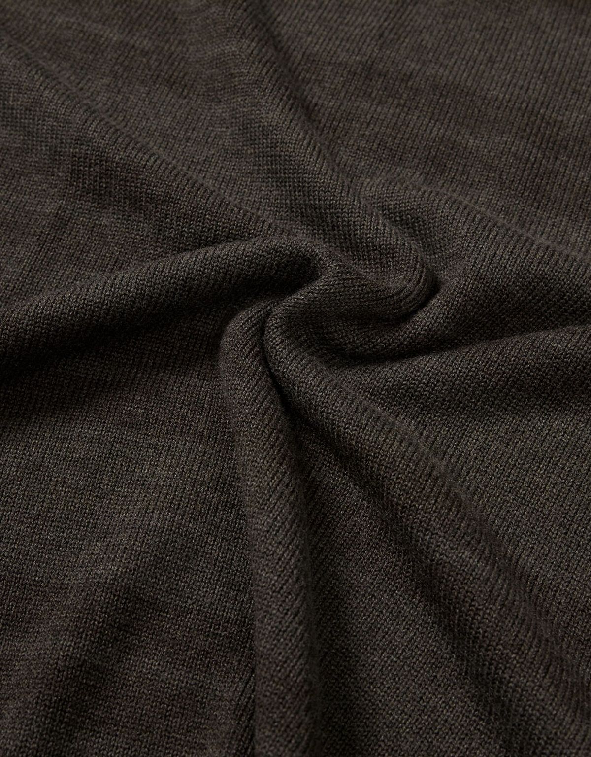 엠엠엘지(MMLG) [Mmlg] STRIPE COLLAR KNIT (BROWN)