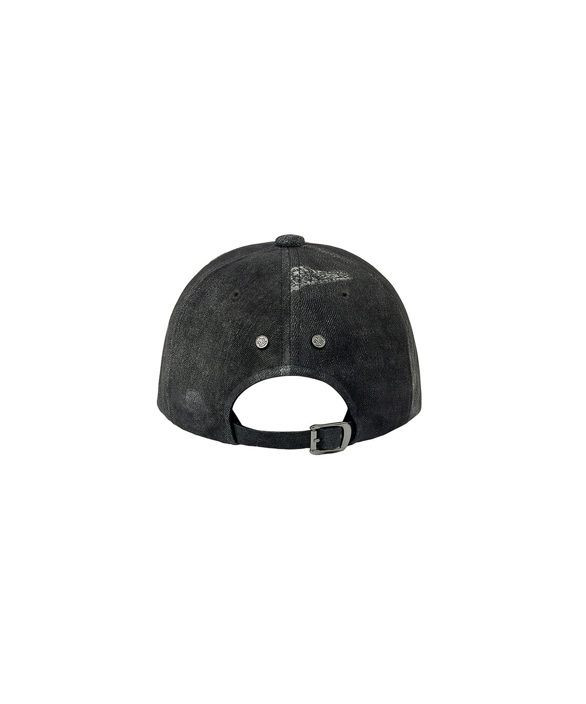 언지미크(UNGIMMICK) DISTRESSED PRINT METIS SUEDE CAP (GRAY / LAMBSKIN)
