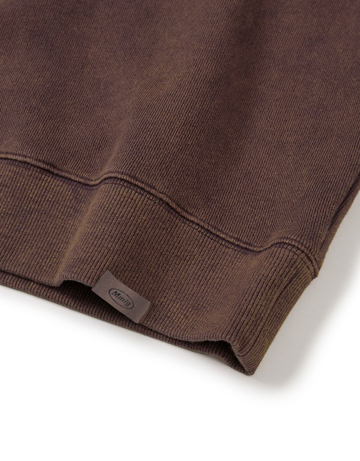 엠엠엘지(MMLG) [Mmlg] WASHED MELGE HIKING SWEAT (GRAPE JUICE)