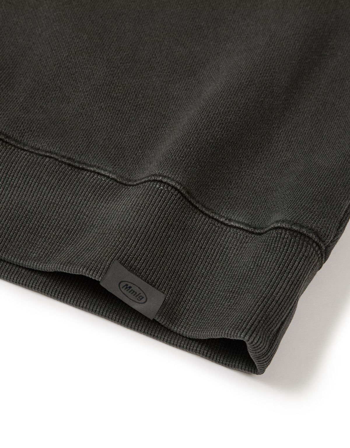 엠엠엘지(MMLG) [Mmlg] WASHED MELGE HIKING SWEAT (CHARCOAL)