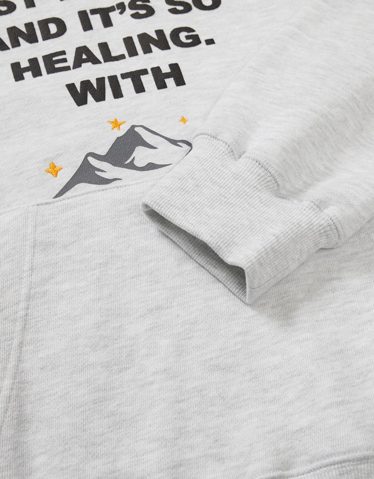 엠엠엘지(MMLG) [Mmlg] JUST WALKING HOODIE (ASH GREY)
