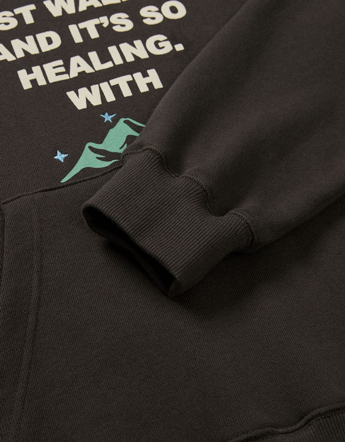 엠엠엘지(MMLG) [Mmlg] JUST WALKING HOODIE (WOODY BROWN)