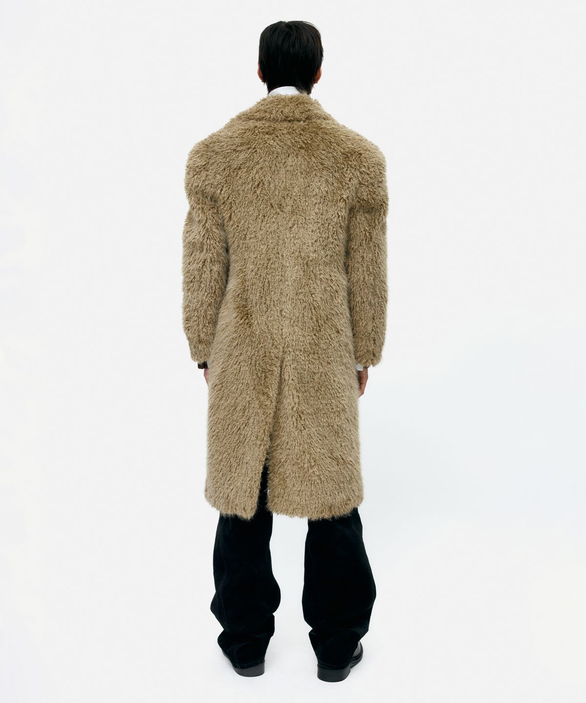 앤더슨벨(ADSB ANDERSSON BELL) FIELDS FUR BUTTONS COAT awa727w(KHAKI)