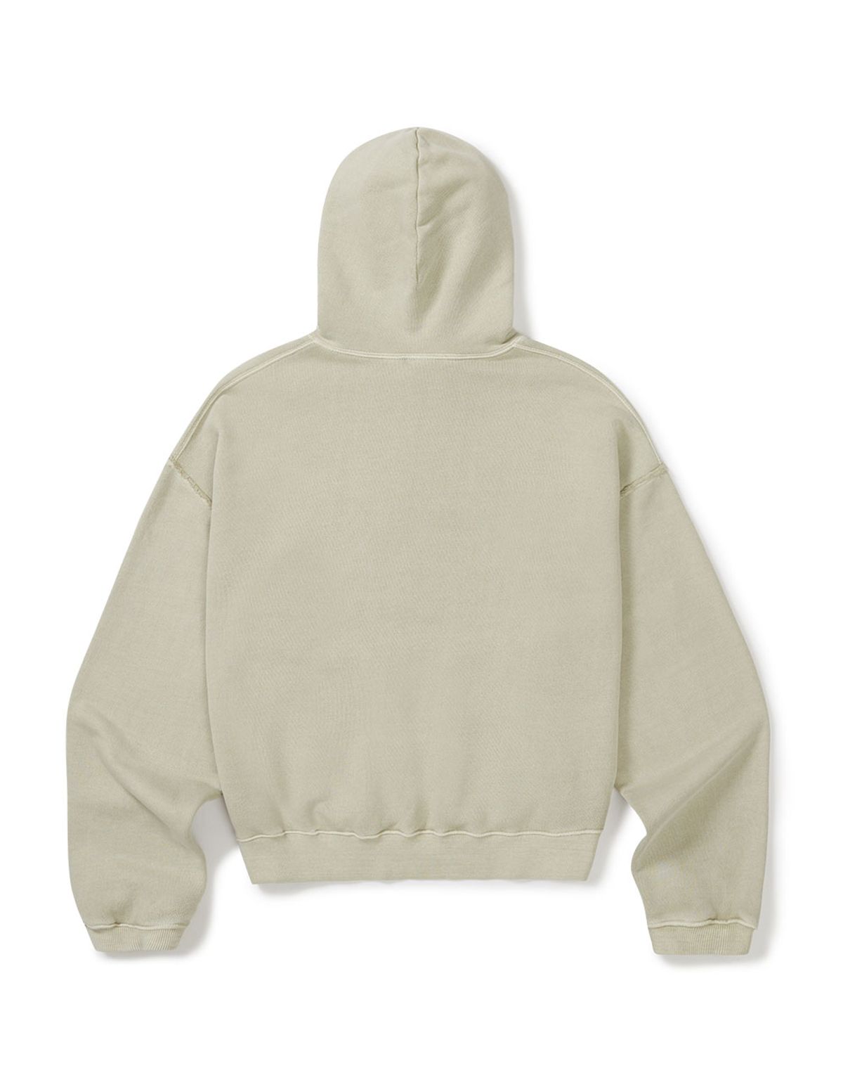 엠엠엘지(MMLG) [Mmlg] DYED DAMAGE EM MOUNTAIN HOODIE (BEIGE)