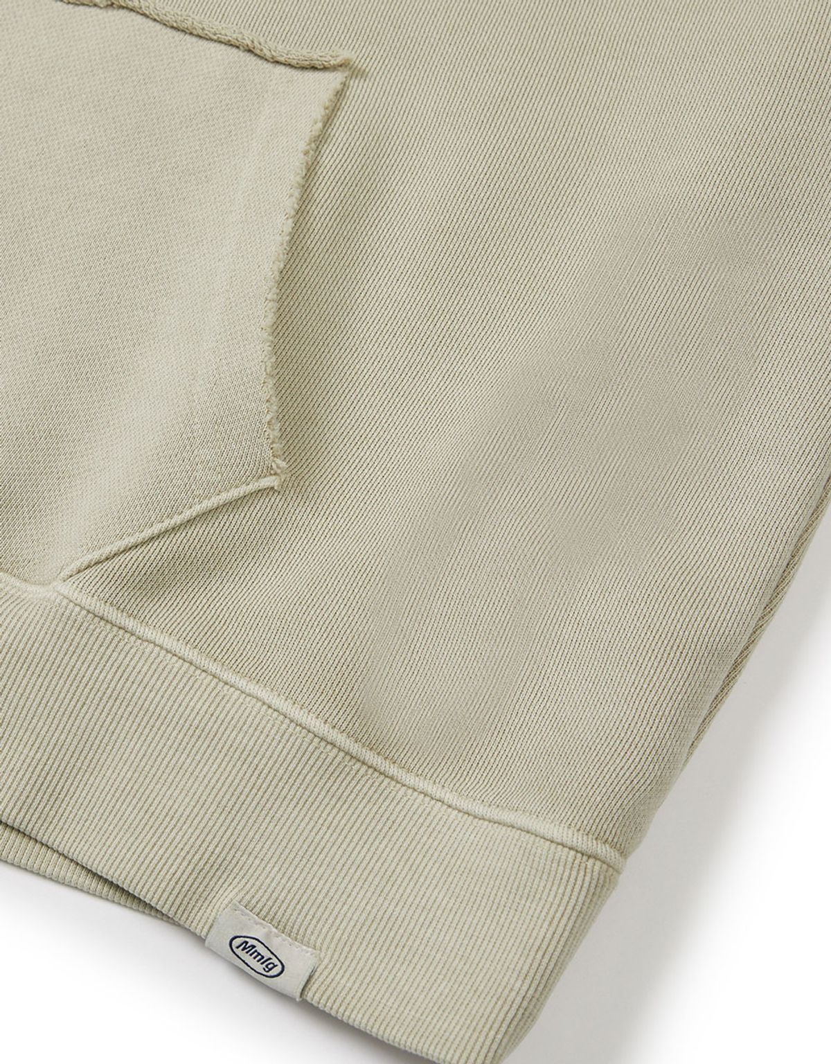 엠엠엘지(MMLG) [Mmlg] DYED DAMAGE EM MOUNTAIN HOODIE (BEIGE)