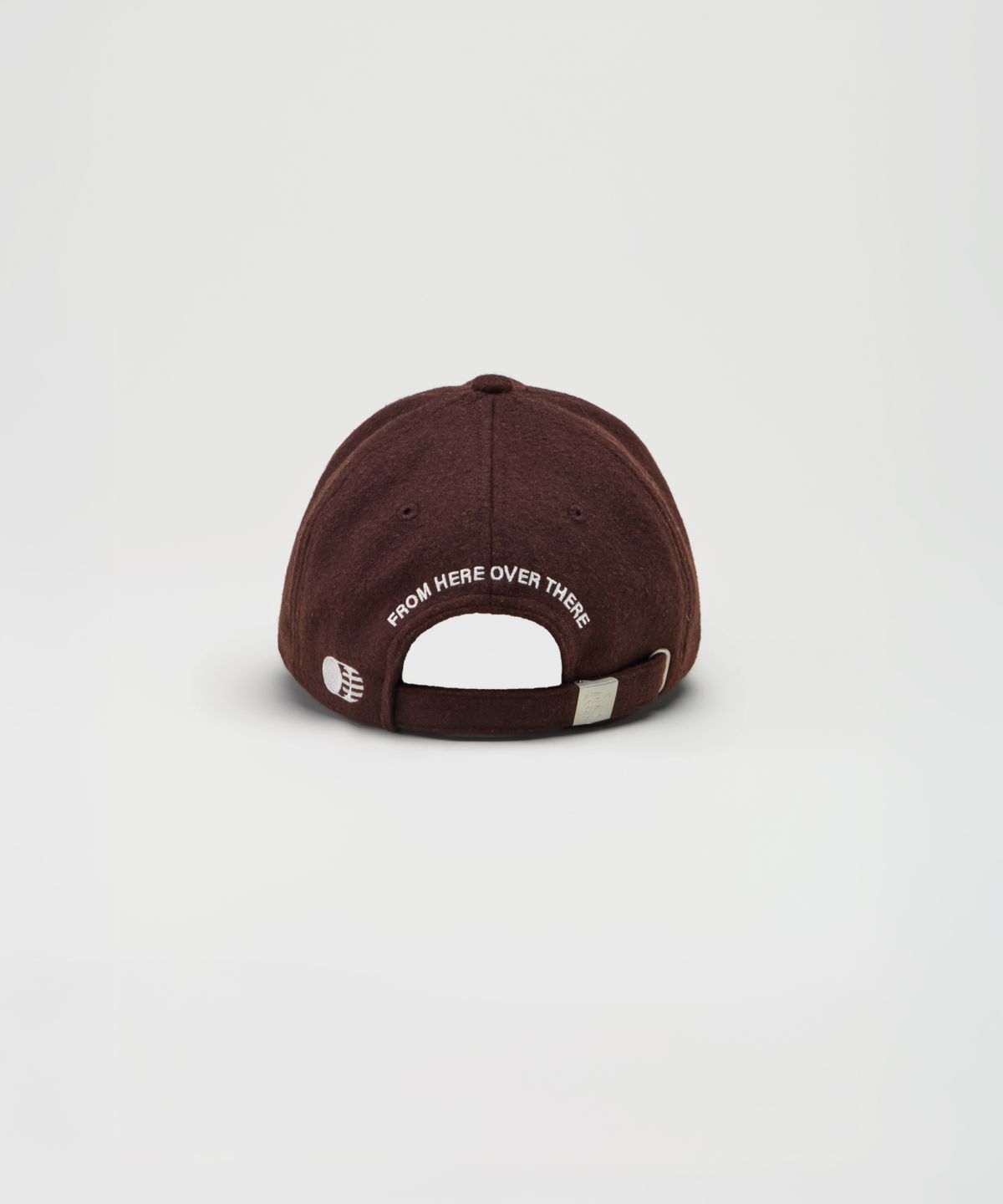 트래픽하모니(TRAFFIC HARMONY) WOOL BLEND TH APPLIQUE LOGO DEEP-FIT BALLCAP_BROWN