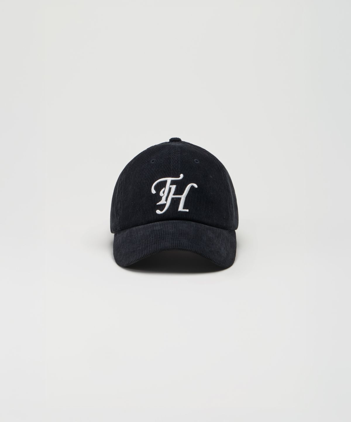 트래픽하모니(TRAFFIC HARMONY) CORDUROY TH LOGO DEEP-FIT BALLCAP_BLACK
