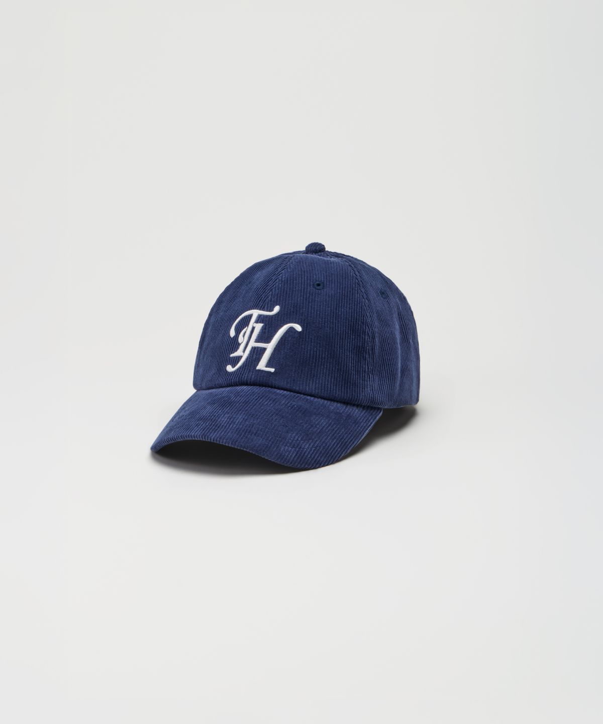 트래픽하모니(TRAFFIC HARMONY) CORDUROY TH LOGO DEEP-FIT BALLCAP_NAVY