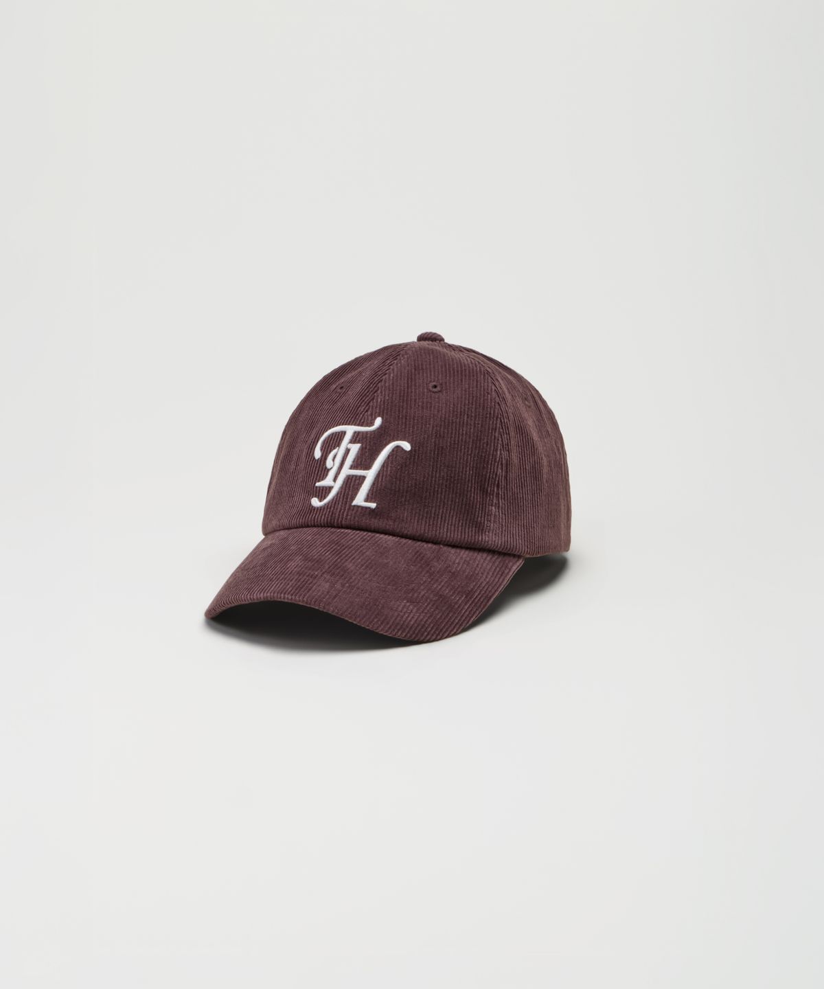 트래픽하모니(TRAFFIC HARMONY) CORDUROY TH LOGO DEEP-FIT BALLCAP_BROWN