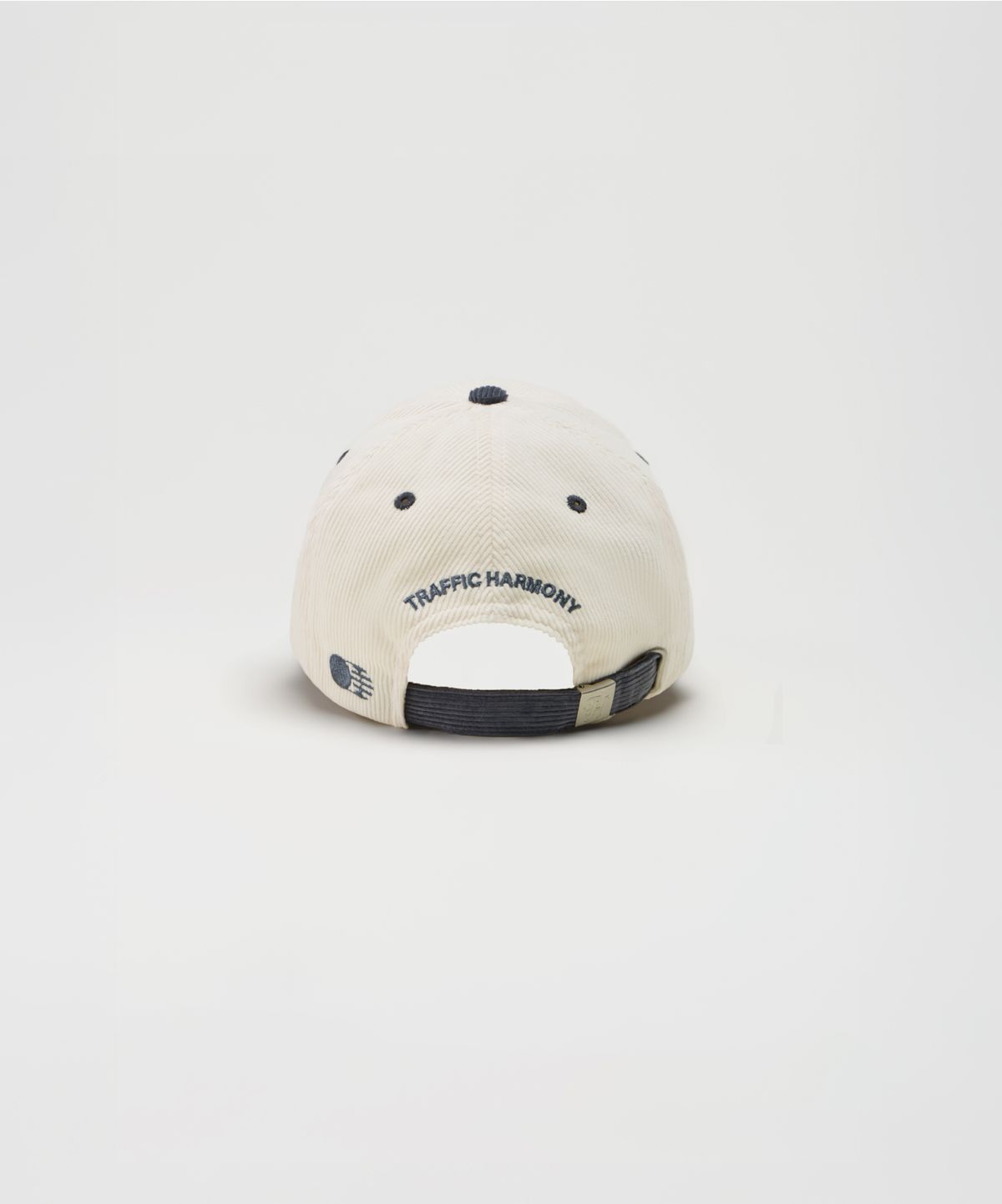 트래픽하모니(TRAFFIC HARMONY) CORDUROY ROUND LOGO DEEP-FIT BALLCAP_GREY