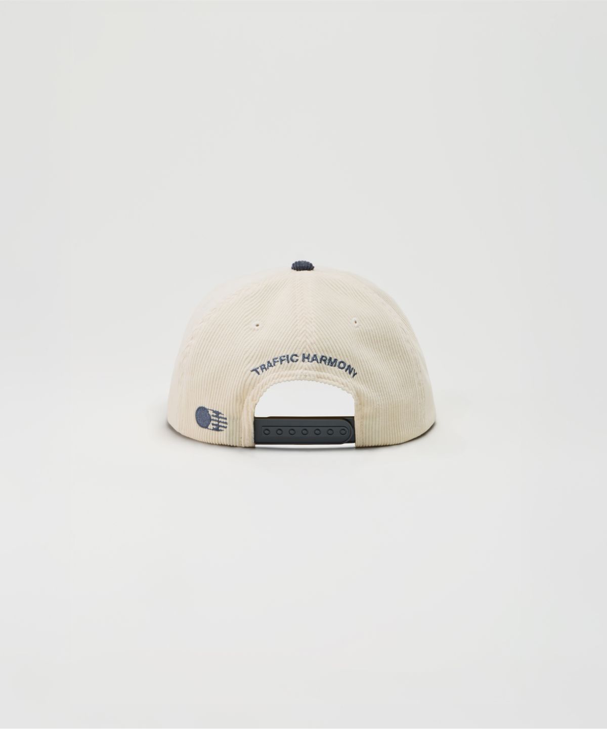 트래픽하모니(TRAFFIC HARMONY) CORDUROY ROUND LOGO DEEP-FIT 5-PANEL CAP_GREY
