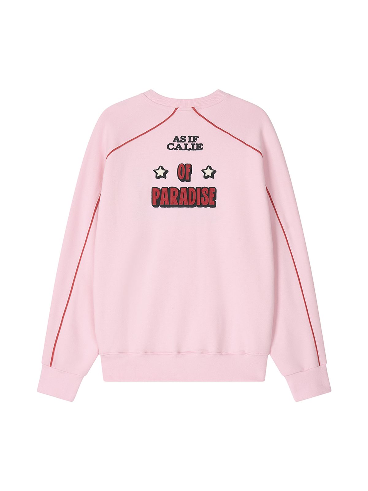 에즈이프 캘리(ASIF CALIE) GYPSY PIPING SWEATSHIRT PINK