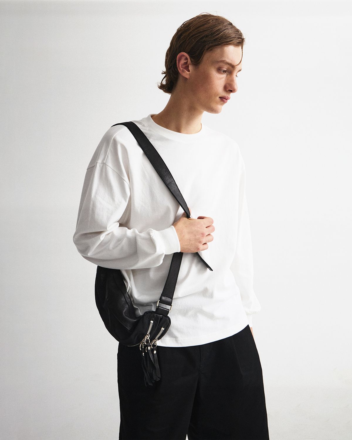 언어펙티드 에센셜(UNAFFECTED ESSENTIAL) EASY COMFORT LONG SLEEVES / OFF WHITE
