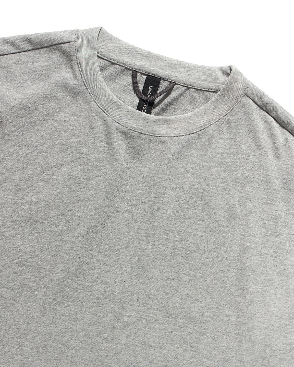 언어펙티드 에센셜(UNAFFECTED ESSENTIAL) EASY COMFORT LONG SLEEVES / GREY MELANGE