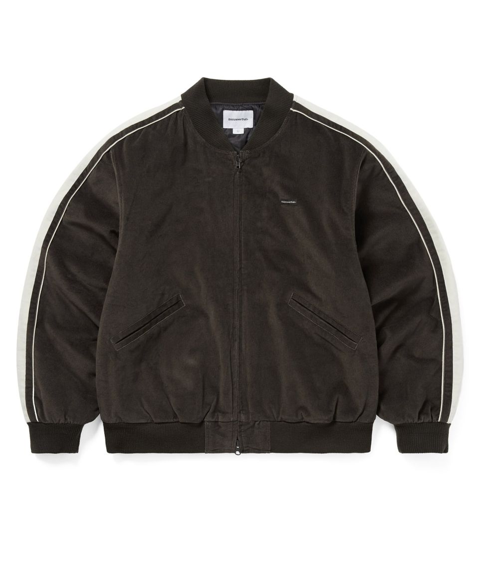 【希少セットアップ】thisisneverthatトラックジャケット＆パンツM MUSINSA公式 | thisisneverthat Velvet Track Jacket Brown