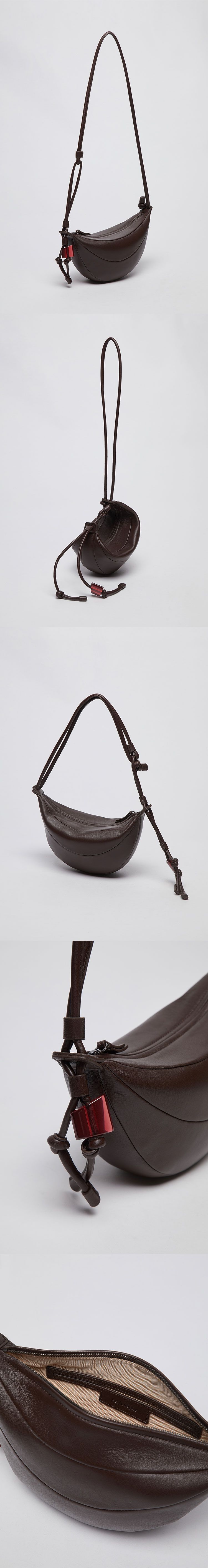 バッグ Archivepke Fling bag (Mocha brown) Archivepke Fling twist bag