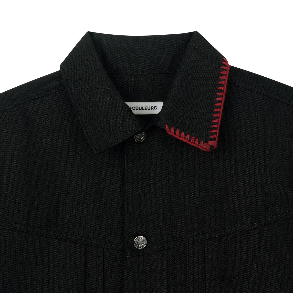 노쿨러스(NOSCOULEURS) UL DENIM JACKET 01 BLACK