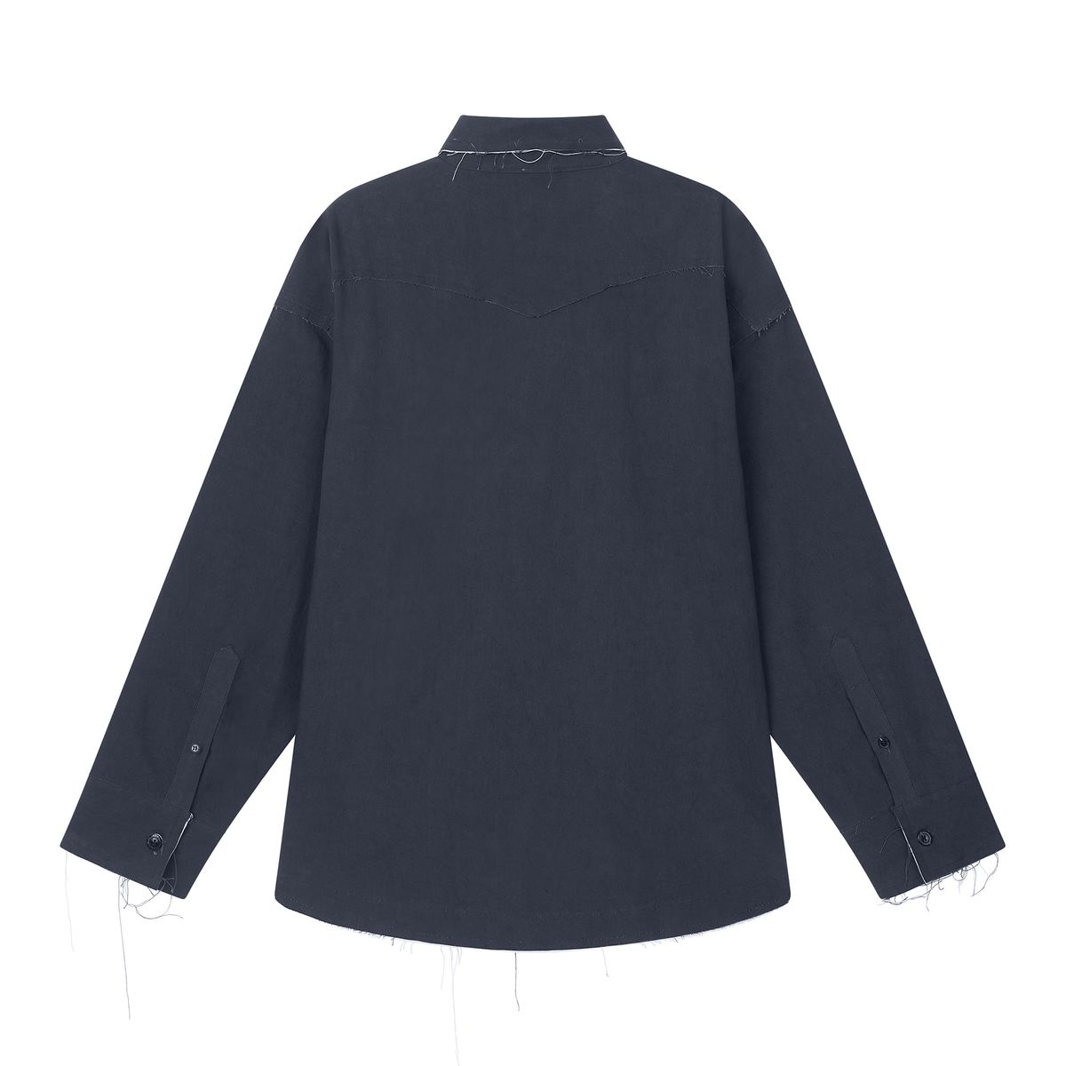 노쿨러스(NOSCOULEURS) UL COTTON SHIRTS 01 NAVY