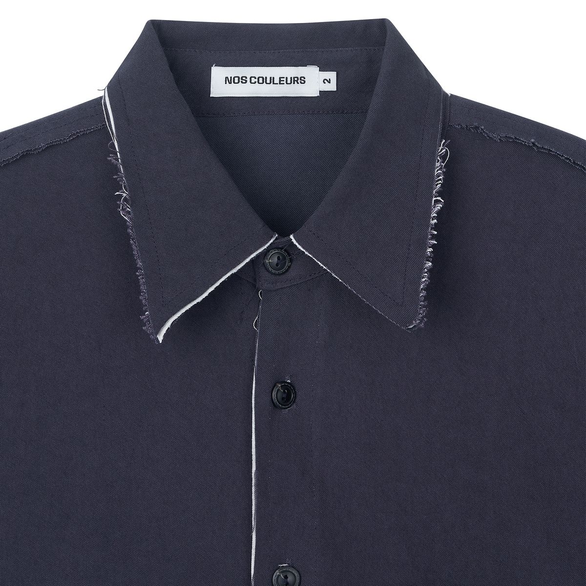 노쿨러스(NOSCOULEURS) UL COTTON SHIRTS 01 NAVY