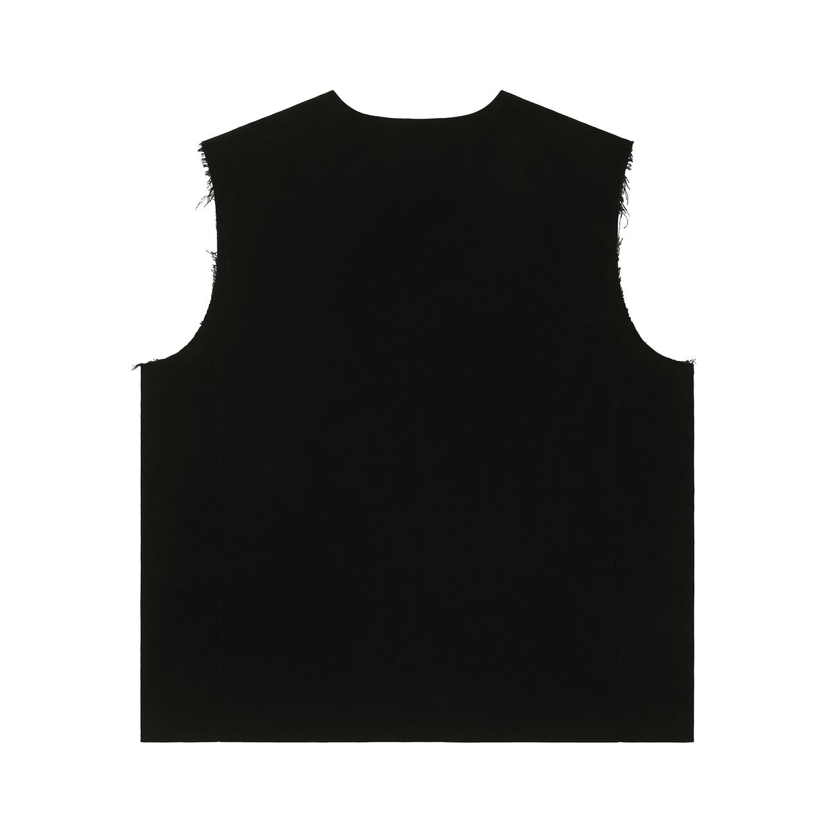 노쿨러스(NOSCOULEURS) UL COTTON VEST 01 BLACK