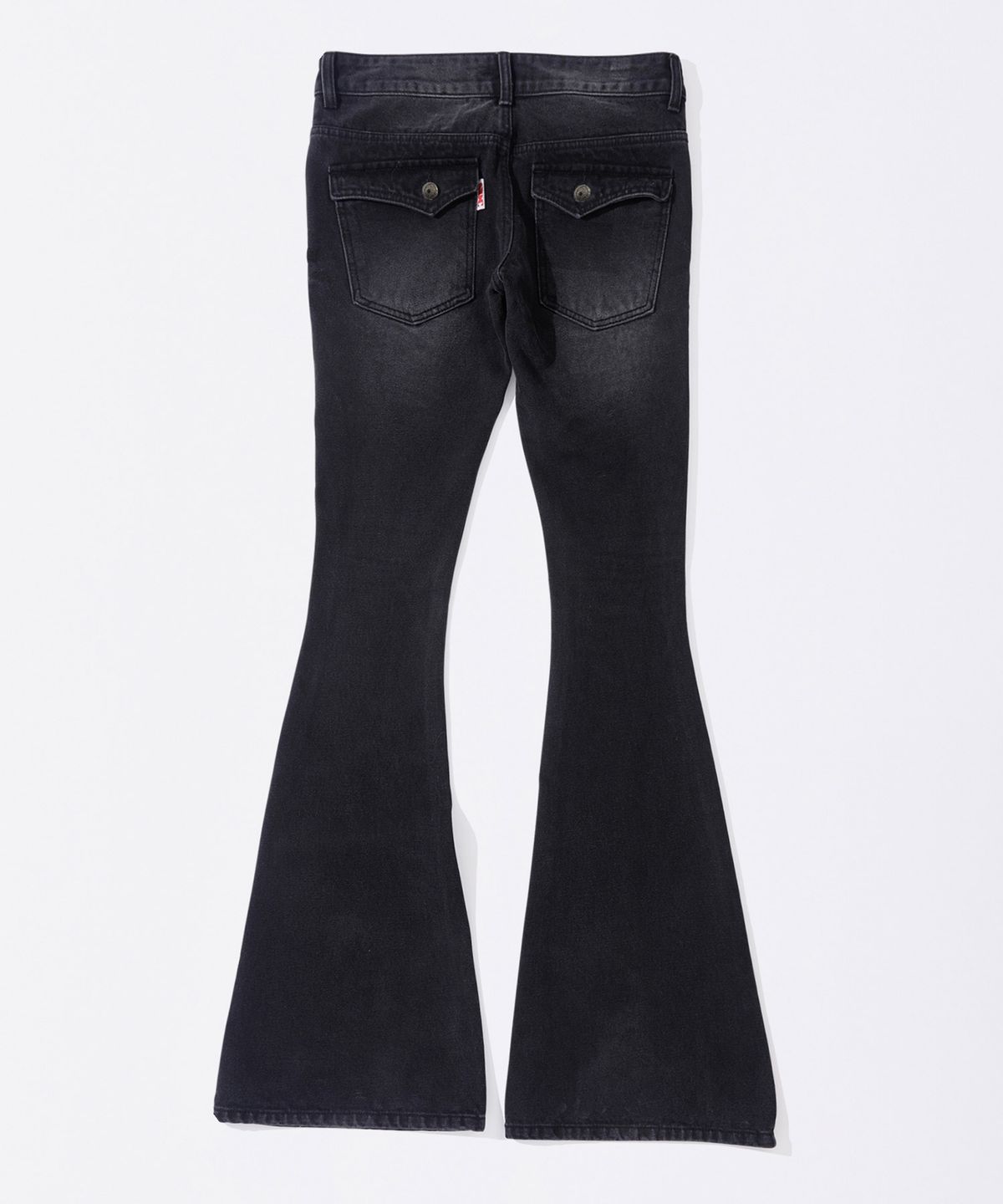 스컬프터(SCULPTOR) Whiskered Bootcut Denim Washed Gray