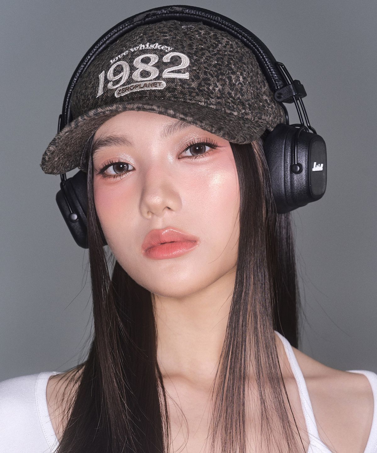 제로플래닛(ZEROPLANET) 위스키 빈티지 볼캡 [KHAKI]