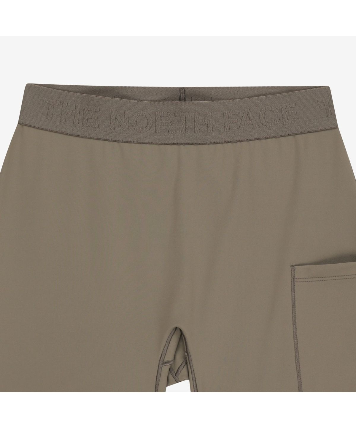 노스페이스(THE NORTH FACE) NF6KR80L 화이트라벨 여성 스피드온 레깅스 LIGHT BROWN