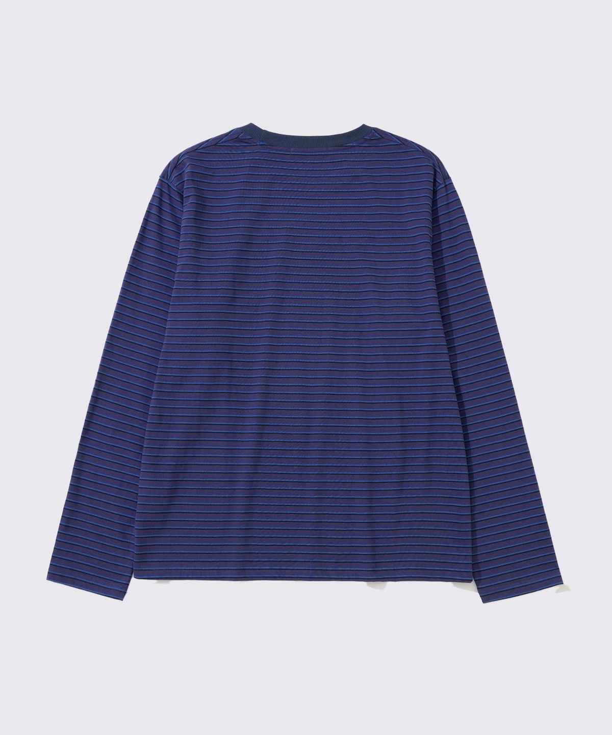 애드슬로우(ADDSLOW) Stripe LOVE Long Sleeve [Purple]