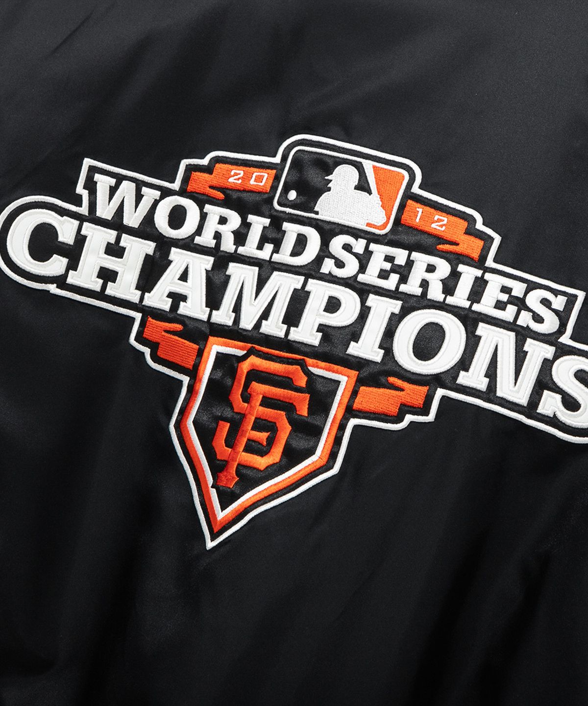 뉴에라(NEW ERA) MLB 샌프란시스코 자이언츠 월드시리즈 챔피언스 재킷 블랙
