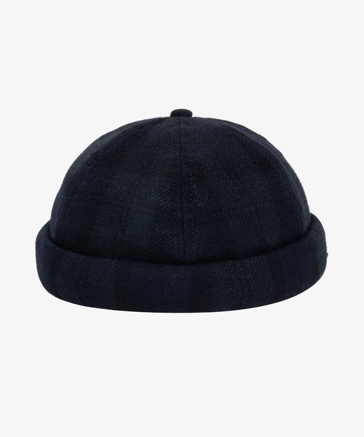 뉴에라(NEW ERA) 메리노울 스컬리 캡 블랙 체크