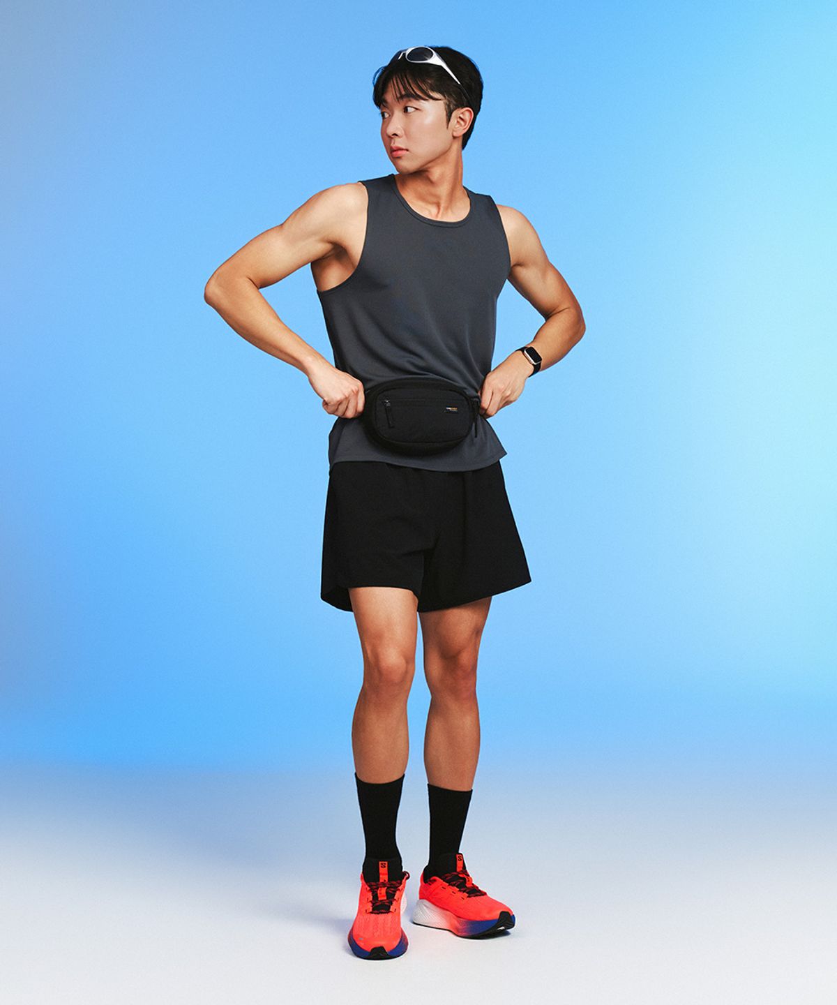 무신사 스탠다드 스포츠(MUSINSA STANDARD SPORTS) [시티러닝] 베이직 스포츠 싱글렛 (3color)